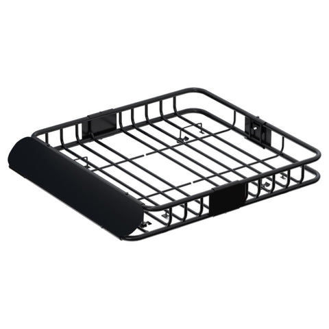 Giantz Universal Car Roof Rack Basket Luggage Vehicle Cargo Carrier 111cm Black CAR-B-RFBASKET-112