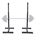 Pair of Adjustable Squat Rack Sturdy Steel Barbell Bench Press Stands GYM/HOME V63-825881