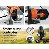 Giantz Garden Water Pump High Pressure 800W Tank Rain Farm Irrigation House Black PUMP-GARDEN-800-TPC