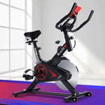 Everfit Spin Bike Exercise Bike Flywheel Cycling Home Gym Fitness Adjustable EB-B-SPIN-01-BK-DDS