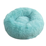 Pet Dog Bedding Warm Plush Round Comfortable Nest Comfy Sleeping kennel Green Large 90cm V360-PTDB0000-VG-L