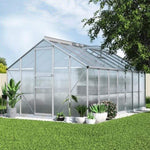 Greenfingers Greenhouse 4.2x2.5x1.95M Aluminium Polycarbonate Green House Garden Shed GH-ALU-C-422X250-AB