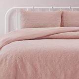 Ardor Lottie Blush Pinsonic Embossed Quilt Cover Set King V442-INT-QUILTCS-LOTTIE-BLUSH-KI