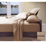 Ramesses 1000TC American Pima Cotton Plain Design Sheet Set Linen Queen V442-KIT-SHEETS-PIMAPLAIN-LINEN-QS