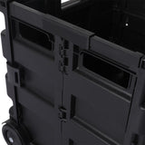 Foldable Shopping Cart Trolley Pack & Roll Folding Grocery Basket Crate Portable HO0314
