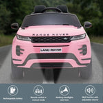 Land Rover Licensed Kids Electric Ride On Car Remote Control - Pink CAR-LRV-PK