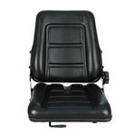 Giantz Tractor Seat Forklift Excavator Truck Backrest Chair Adjustable Universal TS-FORKLIFT-B164S-BK