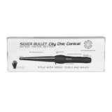 Silver Bullet City Chic Ceramic Conical Iron 19mm-32mm Large Hair Curling Wand V238-SUPDZ-39638056992848