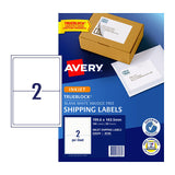 Avery IP Label J8168 2Up Pk50 AV936036