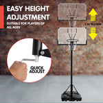 Kahuna Height-Adjustable Basketball Portable Hoop for Kids and Adults BBS-ZY-022