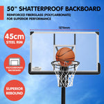 Kahuna Height-Adjustable Basketball Portable Hoop for Kids and Adults BBS-ZY-022