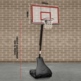 Kahuna Portable Basketball Ring Stand w/ Adjustable Height Ball Holder BBS-ZY-029