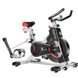 Powertrain IS-500 Heavy-Duty Exercise Spin Bike Electroplated - Silver BKE-D20-SL