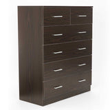 Tallboy Dresser 6 Chest of Drawers Cabinet 85 x 39.5 x 105 - Brown CBT-085-040-105-BW