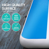 7m x 1m Air Track Inflatable Tumbling Gymnastics Mat - Blue White IFM-0701-BUWH