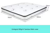 Laura Hill Premium King Single Mattress with Euro Top Layer - 32cm MTS-T32-KNT-KSN