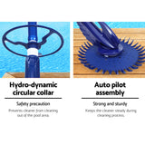 Aquabuddy Pool Cleaner Automatic Swimming Floor Climb Wall Vacuum 10M Hose PO-CL-WAVE-NA-DIA