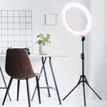 Embellir Ring Light 19" Tripod Stand Pink RL-FL-006-PK-LV