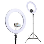Embellir Ring Light 19" LED 6500K 5800LM Dimmable Diva With Stand Silver RL-FL-006-SI-LV
