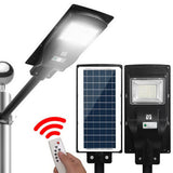 Leier 80 LED Solar Street Light 90W Flood Motion Sensor Remote Outdoor Wall Lamp STL-OP-90W