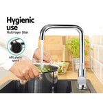 Cefito Kitchen Mixer Tap Mixer Rectangle Sink Faucet Basin Laundry Chrome TAP-A-82H33-SI