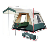 Weisshorn Instant Up Camping Tent 4 Person Pop up Tents Family Hiking Dome Camp TENT-C-FAST-240
