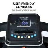 Powertrain MX1 Foldable Home Treadmill for Cardio Jogging Fitness TML-LJJ-MX1