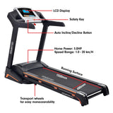 Powertrain MX2 Foldable Home Treadmill Auto Incline Cardio Running TML-LJJ-MX2