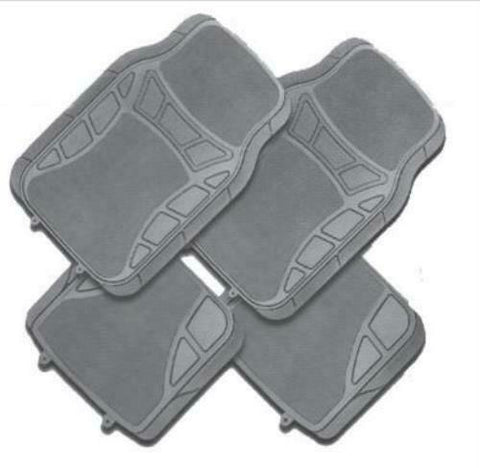 Matrix 4-Piece Car Mat - Grey V121-CMTMATRGRY