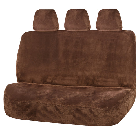 Universal Finesse Faux Fur Seat Covers - Universal Size 06/08H V121-FAUX08H02