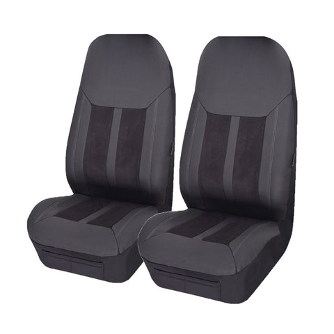 Universal Fury Front Seat Covers Size 60/25 | Black V121-FURA2504