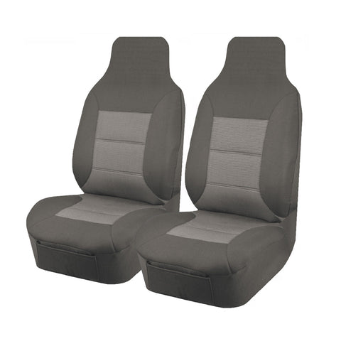 Premium Jacquard Seat Covers - For Toyota Tacoma Workmate Dual Cab V121-PMTMHIL907