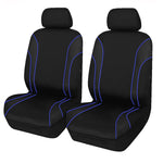 Universal Strident Front Seat Covers Size 30/35 | Blue Piping V121-STRA3503