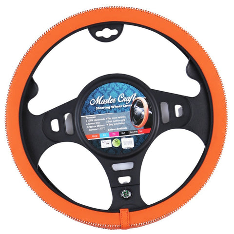Mastercraft Steering Wheel Cover - Orange V121-SWCMACORA