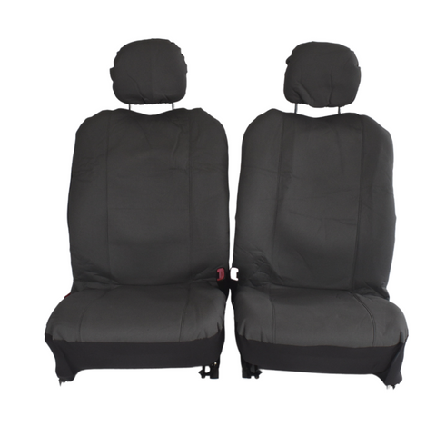 Challenger Canvas Seat Covers - For Chevrolet Colorado Dual Cab V121-TMDCOLO08CHALGRY