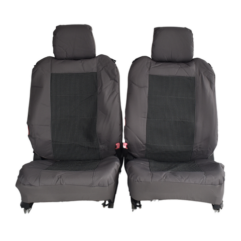 Prestige Jacquard Seat Covers - For Toyota Tacoma Single Cab V121-TMDHILUS97PRESPGRY