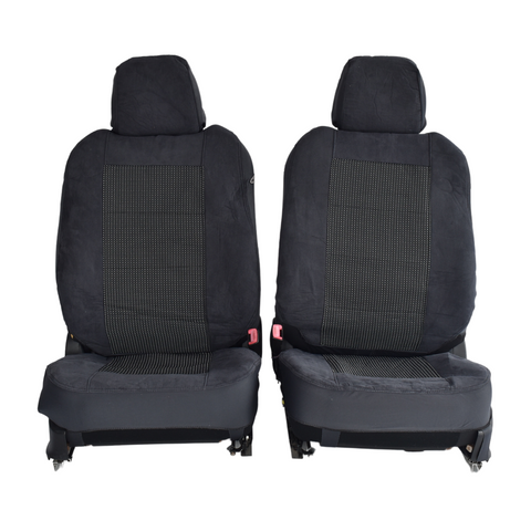 Prestige Jacquard Seat Covers - For Toyota Landcruiser 7 Seater V121-TMDLAND07PRESGRY