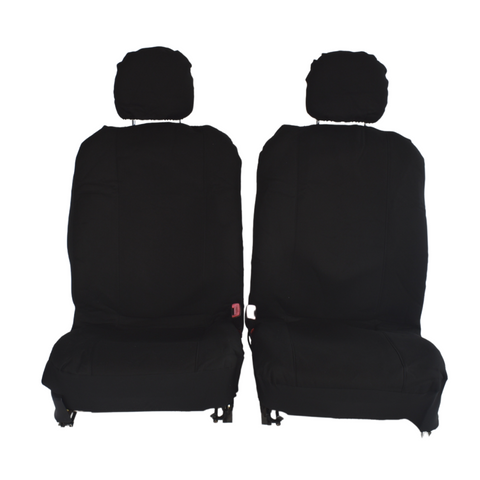 Challenger Canvas Seat Covers - For Nissan Armada 7 Seater V121-TMDPATR04CHALBLK