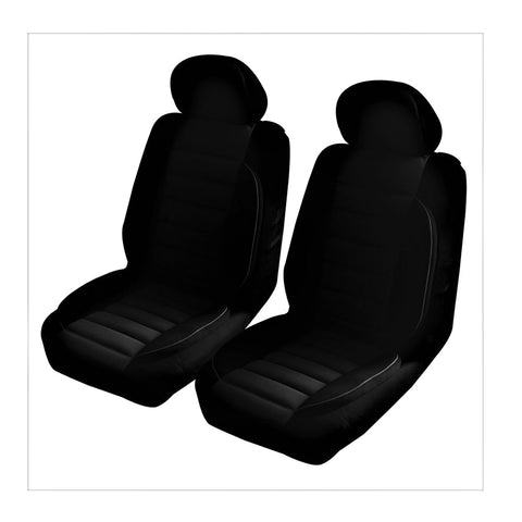 Universal Comfort Plus Front Seat Covers Size 30/35 | Black V121-UNICOMP30BLK