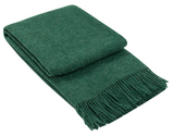 Brighton Throw - 100% NZ Wool - Emerald V164-BR10