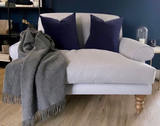 Hampton Throw - Merino Wool Blend - Slate V164-HA9
