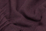 Paddington Throw - Fine Wool Blend - Plum V164-PA13