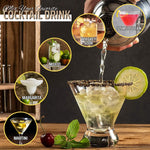 9 Pieces Drink Cocktail Barware Shaker Set V178-83648