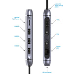 mbeat Elite X9 9-In-1 USB-C Docking Station V186-MB-UCD-X9