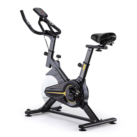 PROFLEX Commercial Spin Bike Flywheel Exercise Fitness Home Gym Yellow V219-FTNSPBPRFA70Y