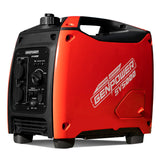 GENPOWER Inverter Generator 2600W Peak Pure Sine Portable Camping Petrol Rated V219-GENPINGPRA5M0