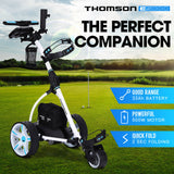 THOMSON Golf Buggy Electric Trolley Automatic Motorised Foldable Cart Powered V219-GLFBUGTHOA18W
