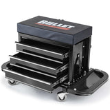 BULLET Rolling Tool Box Stool Mechanic Creeper Toolbox Seat Cushion Garage Tray V219-TOLBOXBULAS66