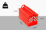 BULLET 118pc Tool Kit Box Set Metal Spanner Socket Organizer Household Toolbox V219-TOLKITBULAS1R