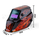 ROSSI Solar Auto Darkening Welding Helmet Mask MIG/ARC/TIG Welder Machine V219-WLDHMTROSASFS